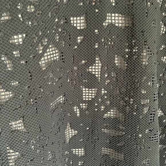 🟢Ann Taylor Black Lace Flounce Skirt Size 2P - Picture 2 of 7
